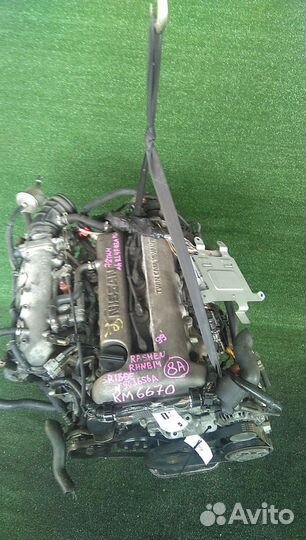 Двигатель в сборе двс nissan rasheen B14 sr18de 19