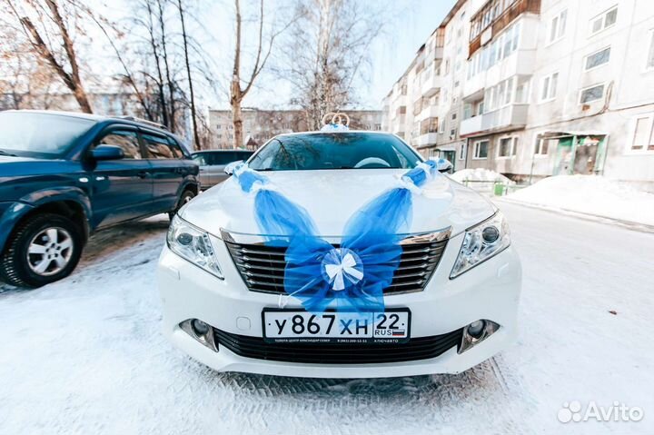 Комплект украшений на свадебный автомобиль