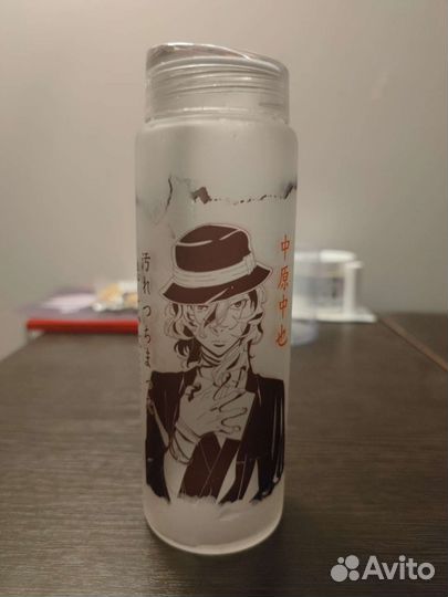 Бутылка Чуя Накахара Великий из Бродячих Псов мерч