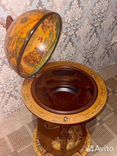 Глобус бар напольный бу