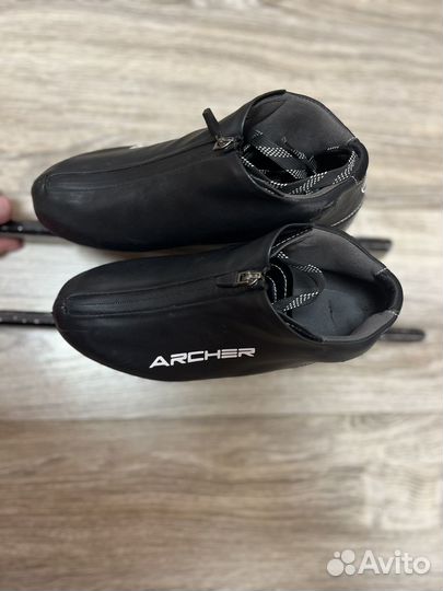 Ботинки конькобежные