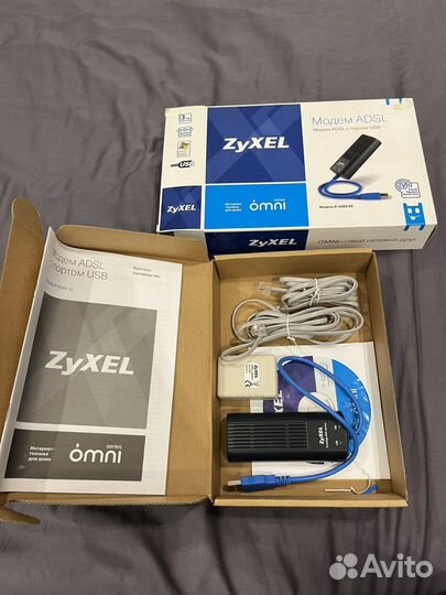 Модем adsl Zyxel