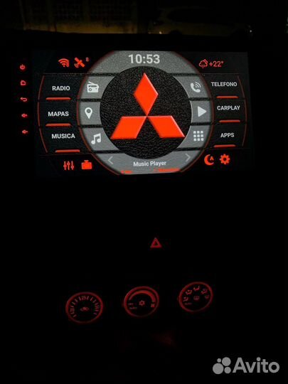 Магнитола Lancer 10 2007-2012 Андроид