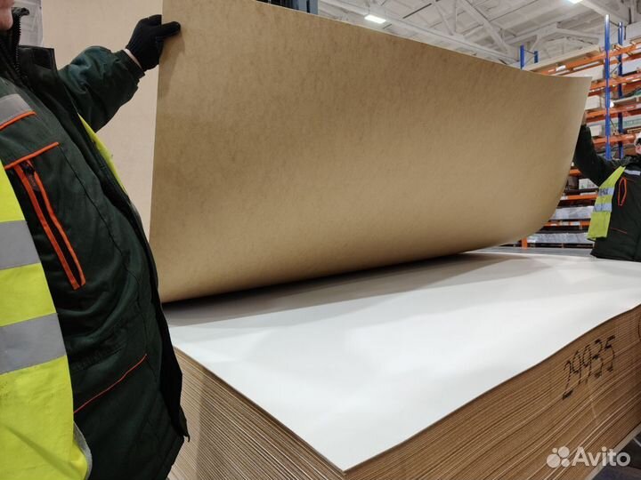 Лхдф 2,5*2070*2800 мм сорт 1 Белыи Kronospan