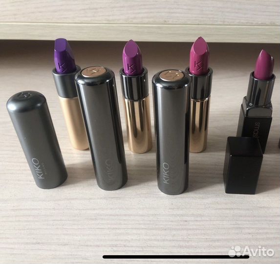 Lancôme, Dior, Givenchy помада