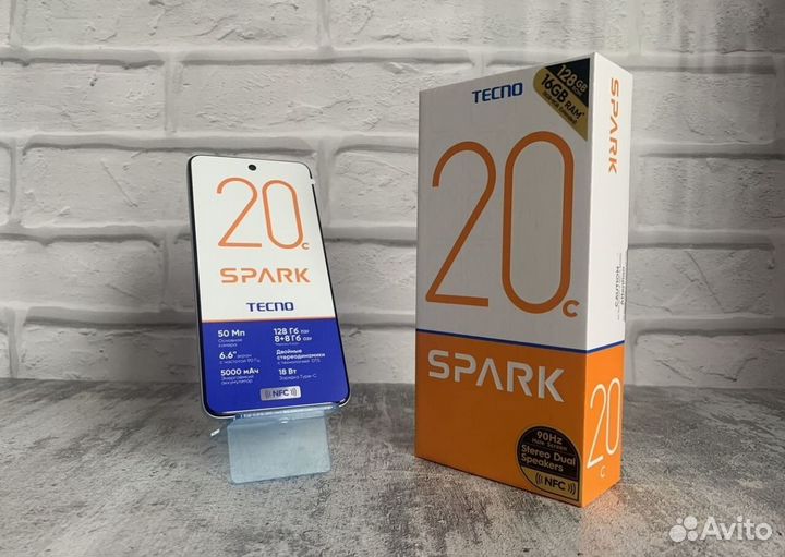 TECNO Spark 20с, 4/256 ГБ