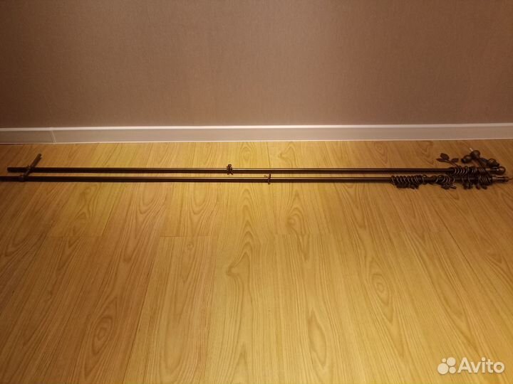 Карниз для штор двух рядный 2 метра