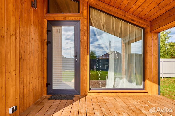 Каркасный дом барнхаус