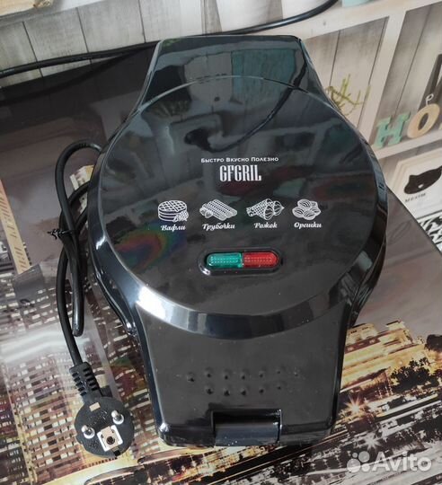 Мультипекарь вафельница GFgril