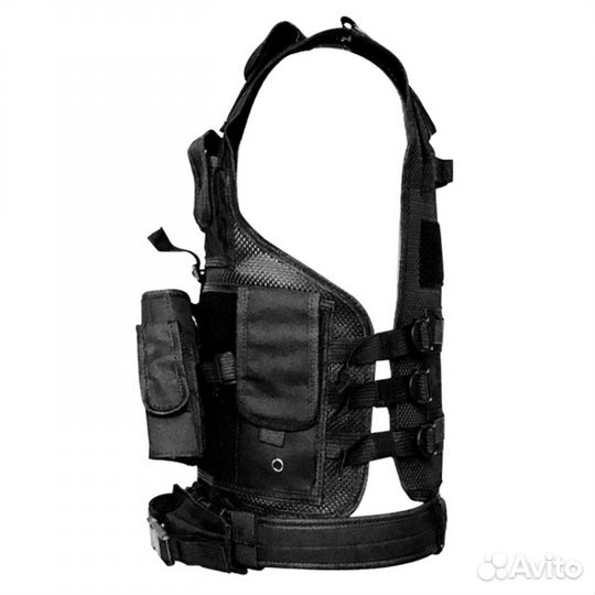 Тактический Жилет разгрузочный черный Тарзан