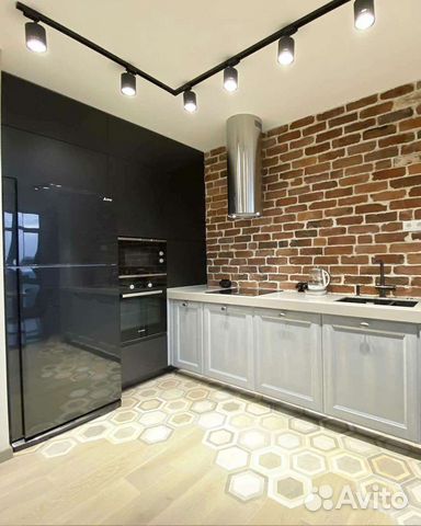 Кухня в стиле лофт