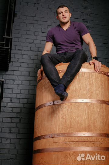 Кедровая фитобочка диаметром 80 см