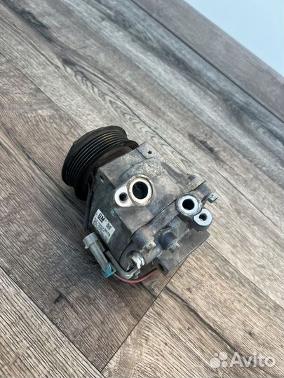 Компрессор кондиционера chevrolet aveo t300
