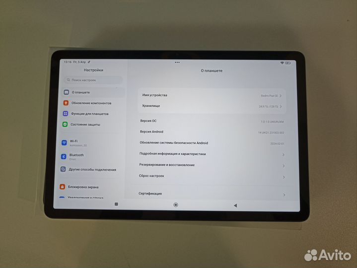 Xiaomi redmi pad se 6 /128gb wi-fi (125)