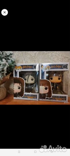 2 Фигурки funko pop Гермиона и Белатриса