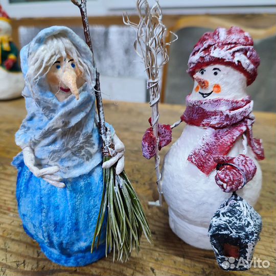 Новогодние игрушки ручной работы