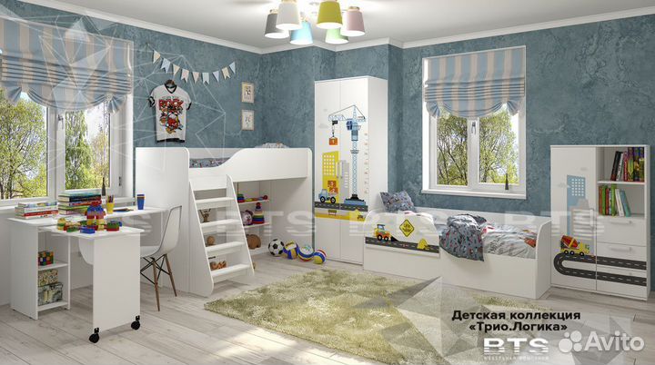 Кровать детская кр-07