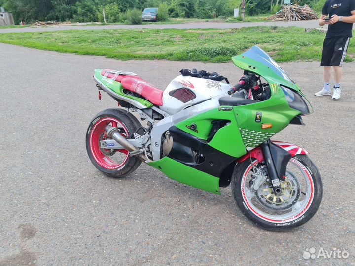Kawasaki ninja zx6r разбор по кускам