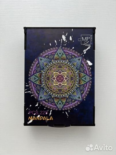 Пазл деревянный мандала