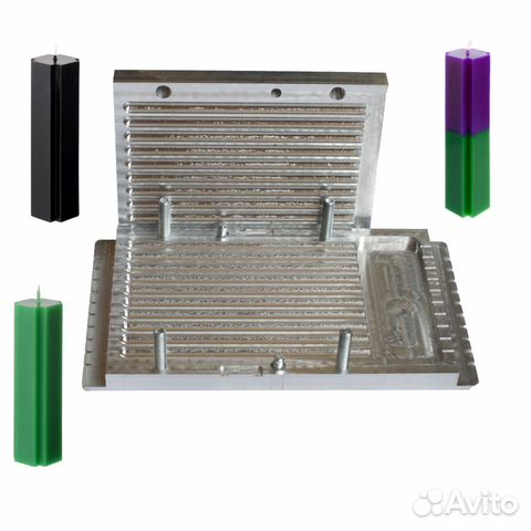 Форма для свечей в форме креста