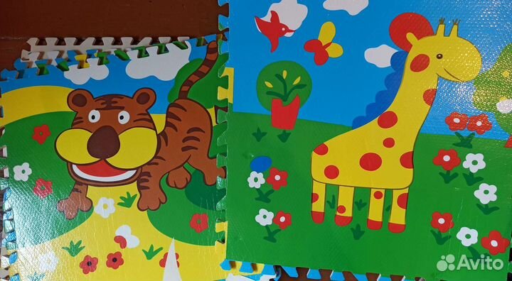 Детский коврик пазл