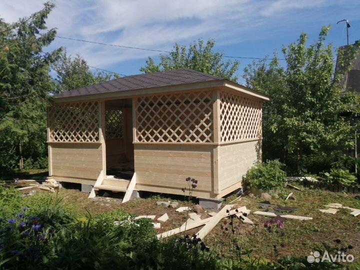 Красивые беседки