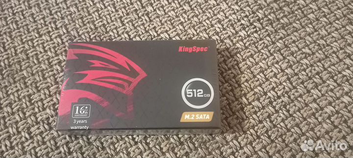 Новый ssd m2 на 512 гб