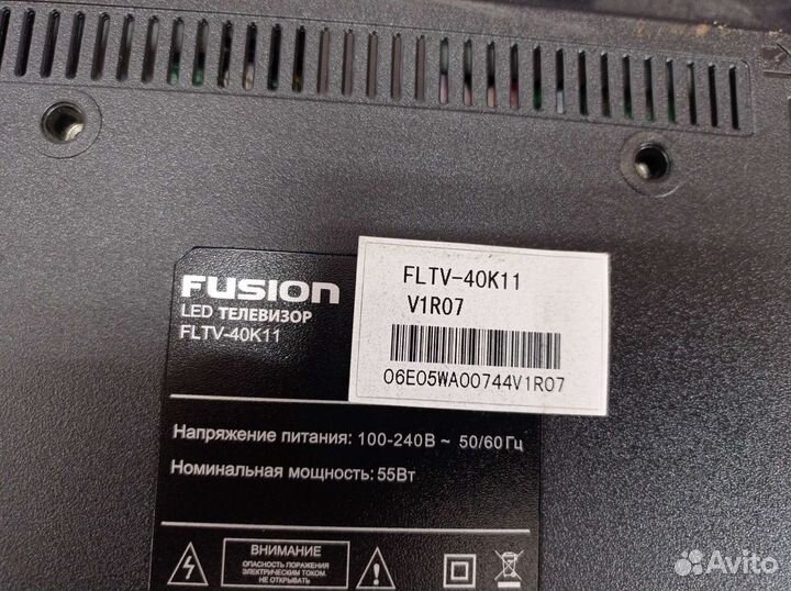 Телевизор Fusion fltv-40K11 (MTB3-168HP174-000508)