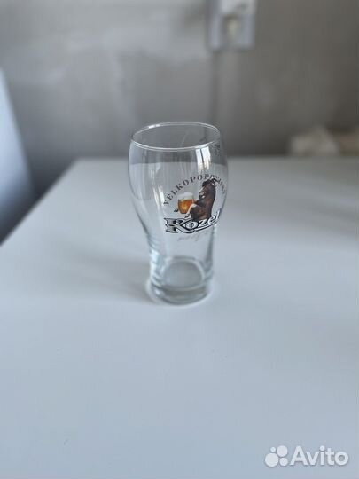 Бокал пивной с логотипом