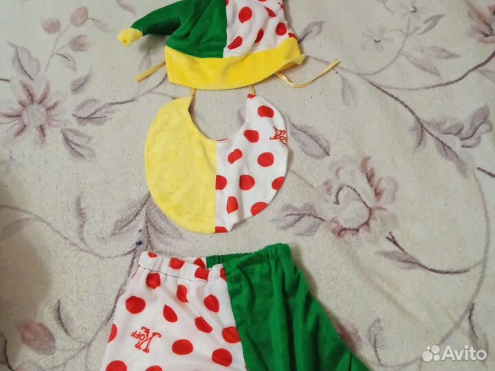 Новогодний костюм петрушка аренда