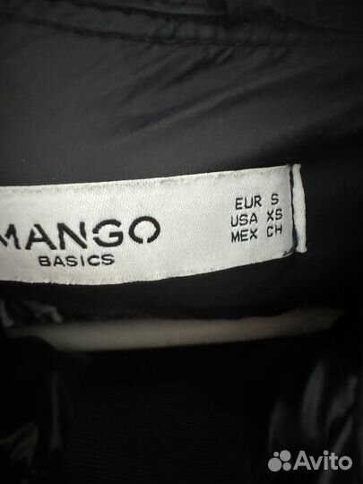 Пуховик женский mango s