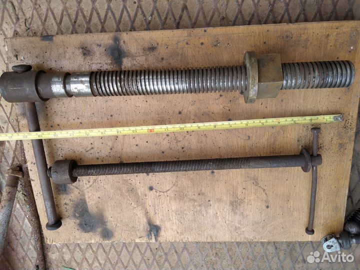 Винтовая пара (винт и гайка ) для тисков,струбцин