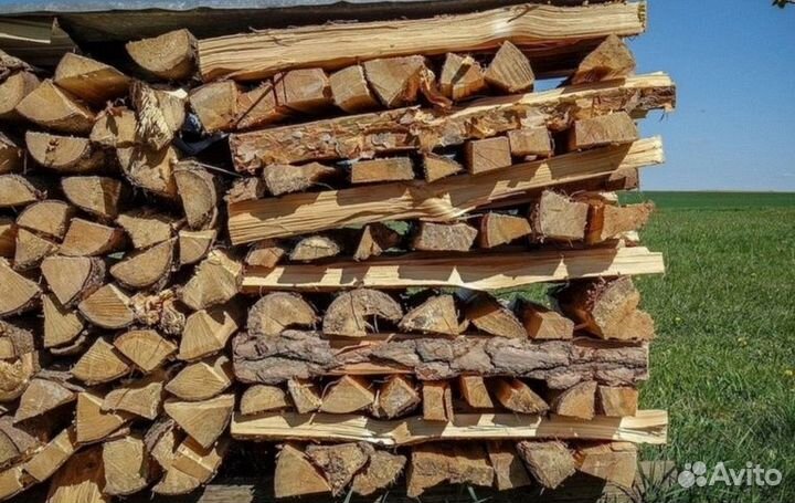 Дрова колотые ольха