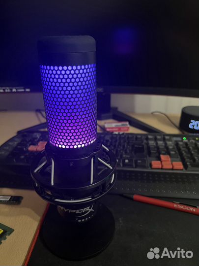 Микрофон hyperx quadcast s