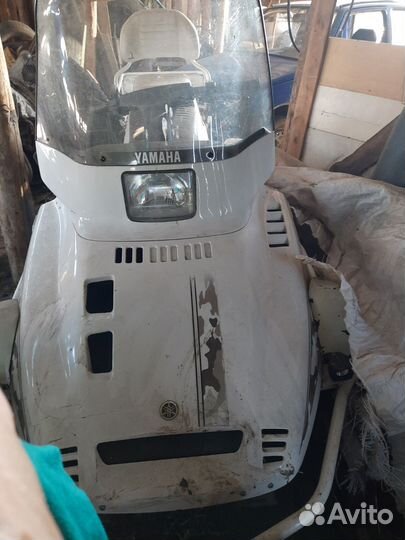 Yamaha с санями
