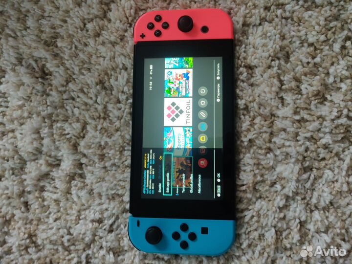 Nintendo switch прошитая Чифир