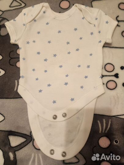 Боди с коротким рукавом 50 р-р