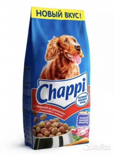 Корм для собак chappi