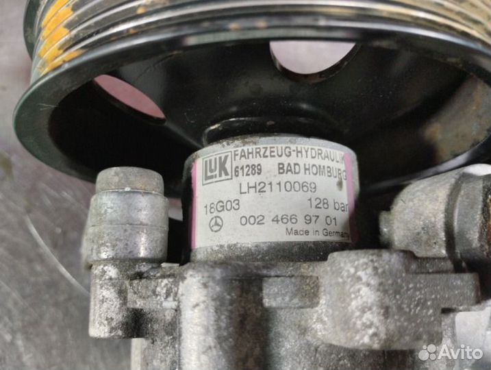 Насос гидроусилителя руля Mercedes Clk C209 M112