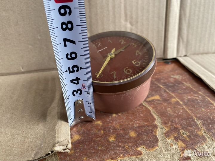 Часы молния настольные СССР не рабочие