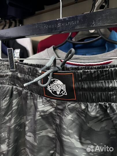 Модные штаны расцветки хаки от Adidas Оригинал