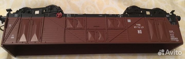 1/72 : 4-х осный полувагон Piko не гдр ж/дорога