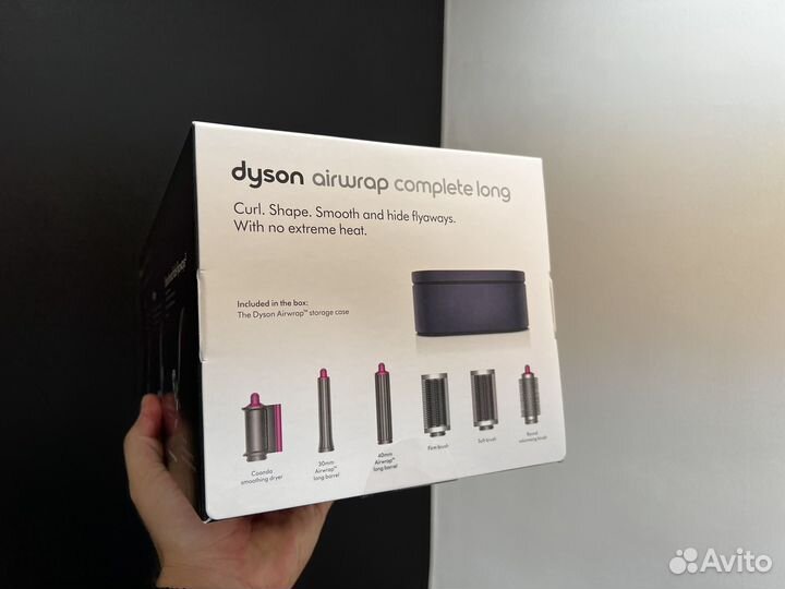 Стайлер dyson airwrap complete long hs05 /оригинал