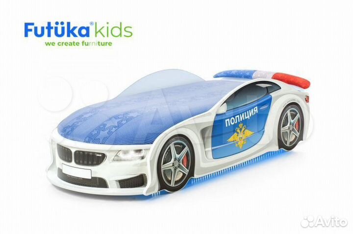 Кровать машина