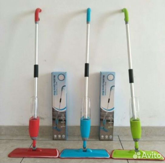 Умная швабра с распылителем