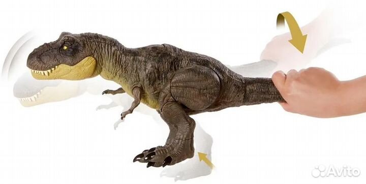 Фигурка динозавра Mattel Jurassic World Атакующий