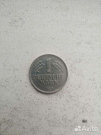 Редкая монета 1 марка
