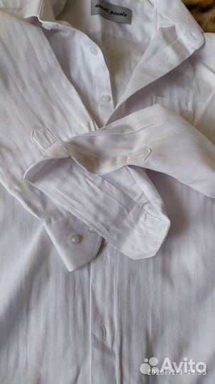 Рубашка подростковая 33-146 почти новая