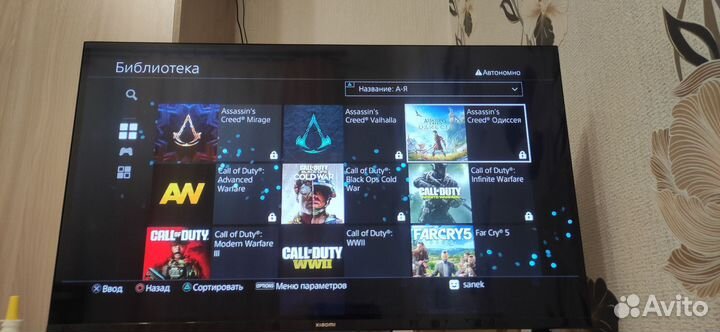 Sony PS4 slim 500 прошитая goldhen9.0