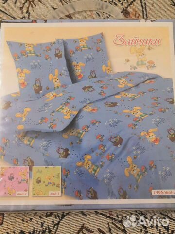 Комплект постельного белья в детскую кроватку